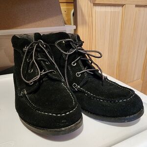 Women's Black Suede Boots by Sebago size 9.5
